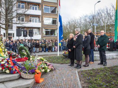 Mevrouw Van de Ven-Landzaat was 1 jaar en woonde in de De Carpentierstraat ten tijde van het bombardement 